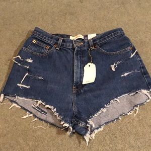 One of a kind vintage denim GAP shorts NWT
